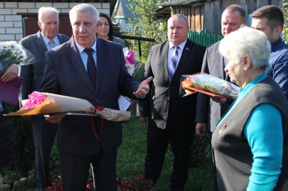 Поздравление с юбилеем 75 лет Героя Социалистического труда Скакун Галины Федоровны