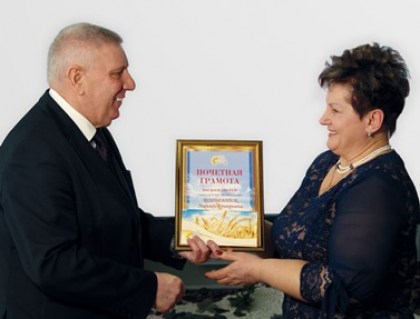 Юбилей директора ОАО «Вознесенский»