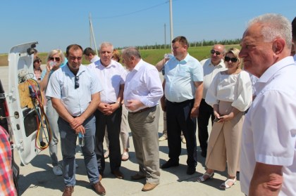 Прием делегации Гродненской области