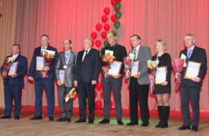 Чествование животноводов области