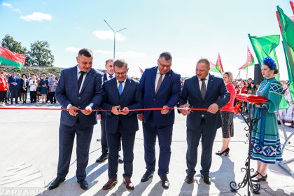 Открытие новой молочно-товарной фермы«Литва»